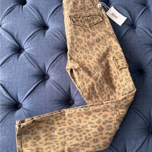 Frame Denim Leopard Print Pants
